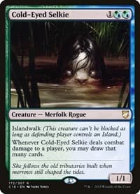 Cold-Eyed Selkie - Commander 2018 - Magic: The Gathering card