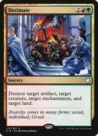 Decimate - Commander 2018 - Magic: The Gathering card