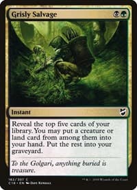 Grisly Salvage - Commander 2018 - Magic: The Gathering card