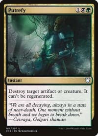 Putrefy - Commander 2018 - Magic: The Gathering card