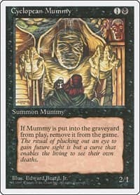 Cyclopean Mummy - Fourth Edition - Magic: The Gathering card