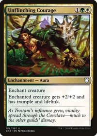 Unflinching Courage - Commander 2018 - Magic: The Gathering card