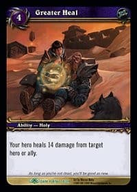 Greater Heal - Dark Portal - WoW card