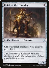 Chief of the Foundry - Commander 2018 - Magic: The Gathering card