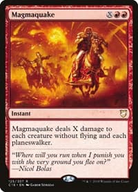 Magmaquake - Commander 2018 - Magic: The Gathering card