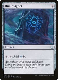 Dimir Signet - Commander 2018 - Magic: The Gathering card