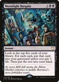 Moonlight Bargain - Commander 2018 - Magic: The Gathering card