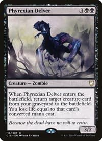 Phyrexian Delver - Commander 2018 - Magic: The Gathering card