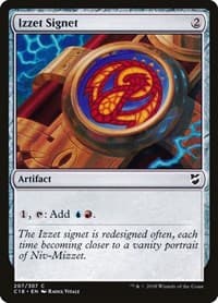 Izzet Signet - Commander 2018 - Magic: The Gathering card