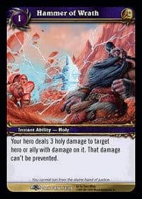 Hammer of Wrath - Dark Portal - WoW card