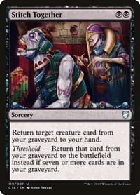 Stitch Together - Commander 2018 - Magic: The Gathering card