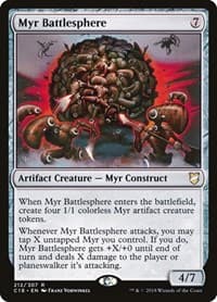 Myr Battlesphere - Commander 2018 - Magic: The Gathering card