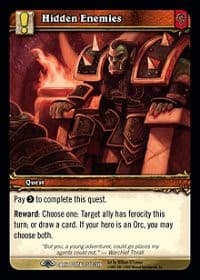 Hidden Enemies - Dark Portal - WoW card