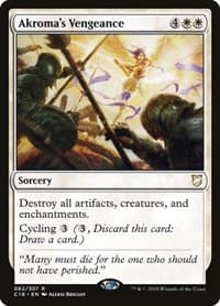 Akroma's Vengeance - Commander 2018 - Magic: The Gathering card