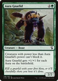 Aura Gnarlid - Commander 2018 - Magic: The Gathering card