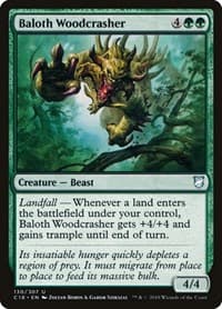 Baloth Woodcrasher - Commander 2018 - Magic: The Gathering card
