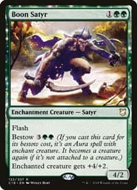 Boon Satyr - Commander 2018 - Magic: The Gathering card