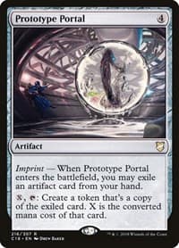Prototype Portal - Commander 2018 - Magic: The Gathering card