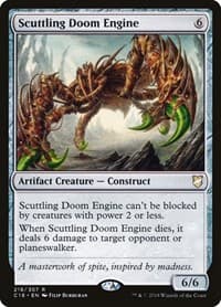 Scuttling Doom Engine - Commander 2018 - Magic: The Gathering card