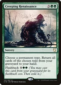 Creeping Renaissance - Commander 2018 - Magic: The Gathering card