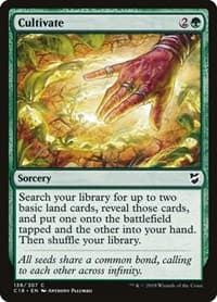 Cultivate - Commander 2018 - Magic: The Gathering card
