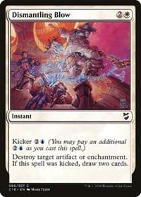 Dismantling Blow - Commander 2018 - Magic: The Gathering card