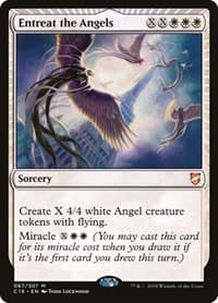 Entreat the Angels - Commander 2018 - Magic: The Gathering card