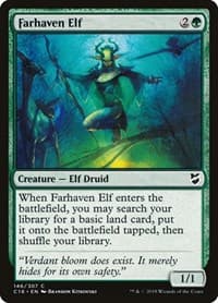 Farhaven Elf - Commander 2018 - Magic: The Gathering card