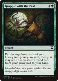 Grapple with the Past - Commander 2018 - Magic: The Gathering card