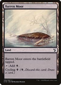 Barren Moor - Commander 2018 - Magic: The Gathering card