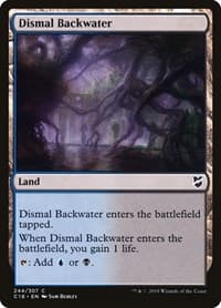 Dismal Backwater - Commander 2018 - Magic: The Gathering card