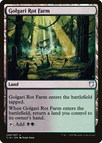 Golgari Rot Farm - Commander 2018 - Magic: The Gathering card