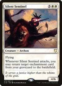 Silent Sentinel - Commander 2018 - Magic: The Gathering card