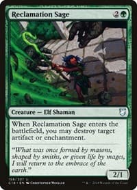 Reclamation Sage - Commander 2018 - Magic: The Gathering card