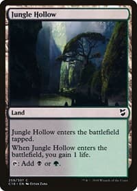 Jungle Hollow - Commander 2018 - Magic: The Gathering card
