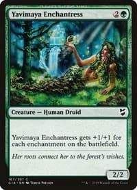 Yavimaya Enchantress - Commander 2018 - Magic: The Gathering card