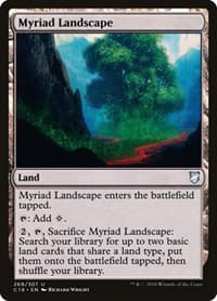 Myriad Landscape - Commander 2018 - Magic: The Gathering card