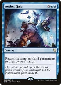 Aether Gale - Commander 2018 - Magic: The Gathering card