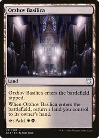 Orzhov Basilica - Commander 2018 - Magic: The Gathering card