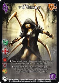 D'Vorah* - Mortal Kombat X - UniVersus card