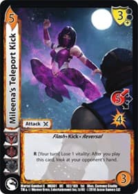 Mileena's Teleport Kick - Mortal Kombat X - UniVersus card
