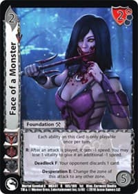 Face of a Monster - Mortal Kombat X - UniVersus card