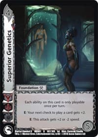 Superior Genetics - Mortal Kombat X - UniVersus card