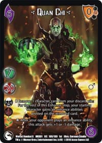 Quan Chi* - Mortal Kombat X - UniVersus card
