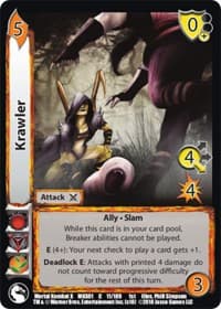 Krawler - Mortal Kombat X - UniVersus card