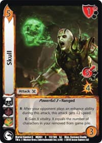 Skull - Mortal Kombat X - UniVersus card