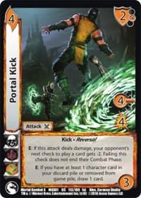 Portal Kick - Mortal Kombat X - UniVersus card