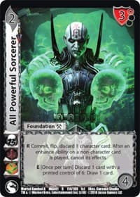 All Powerful Sorcerer - Mortal Kombat X - UniVersus card