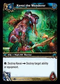 Kavai the Wanderer - Dark Portal - WoW card