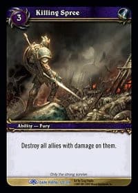 Killing Spree - Dark Portal - WoW card
